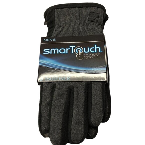 ISOTONER MENS SMART TOUCH GLOVES md‎ NEW WITH TAG - Picture 7 of 7